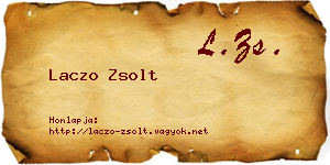 Laczo Zsolt névjegykártya